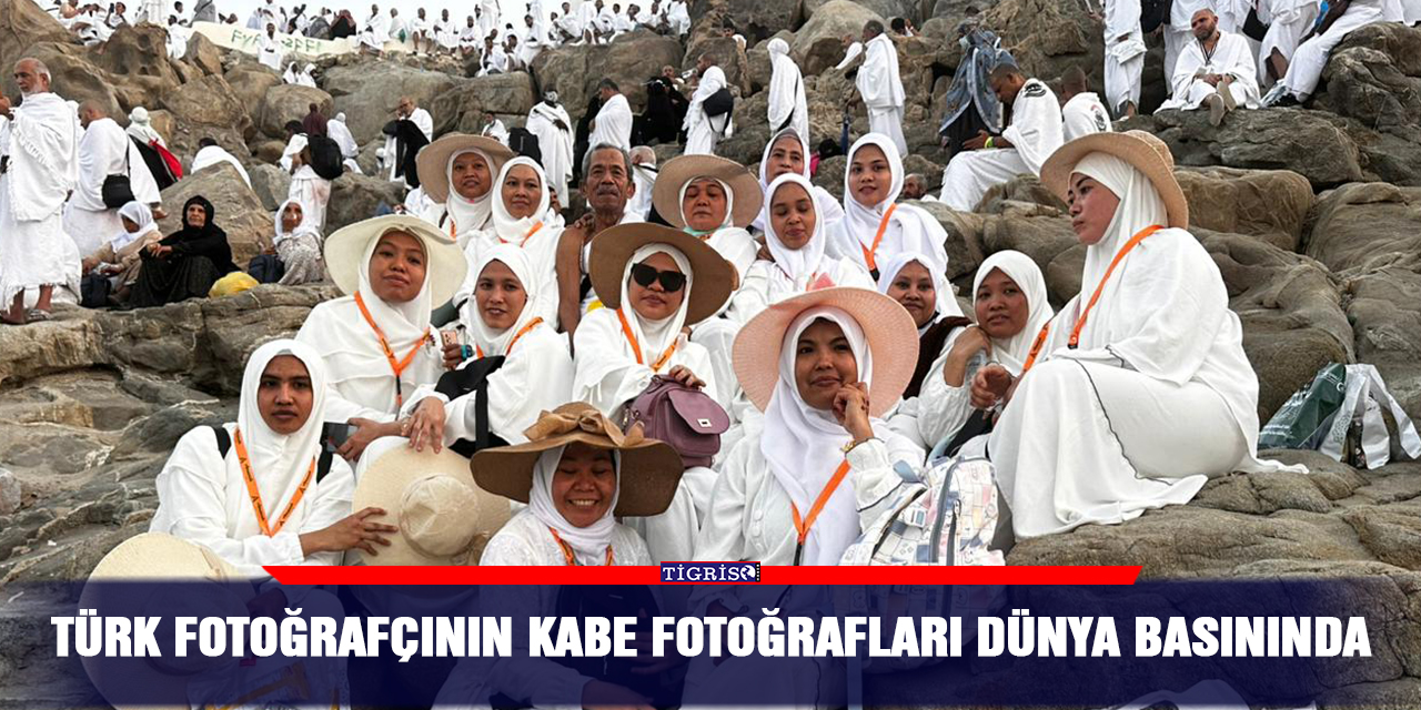 Türk fotoğrafçının Kabe fotoğrafları dünya basınında