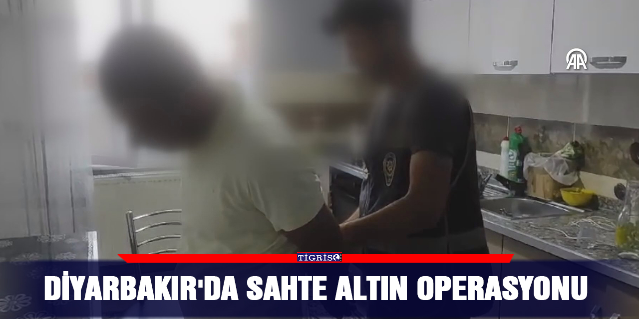 VİDEO - Diyarbakır'da sahte altın operasyonu
