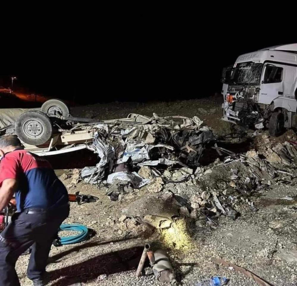 Mardin’de kaza, baba-oğul yaşamını yitirdi