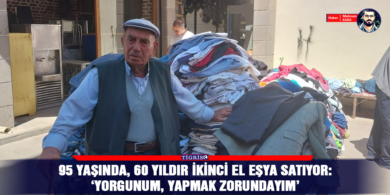 VİDEO - 95 yaşında, 60 yıldır ikinci el eşya satıyor