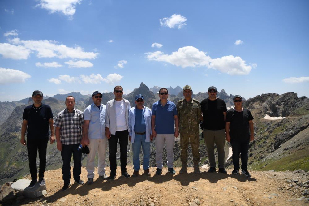 15 Temmuz gazileri 3 bin 400 rakımlı üs bölgesinde