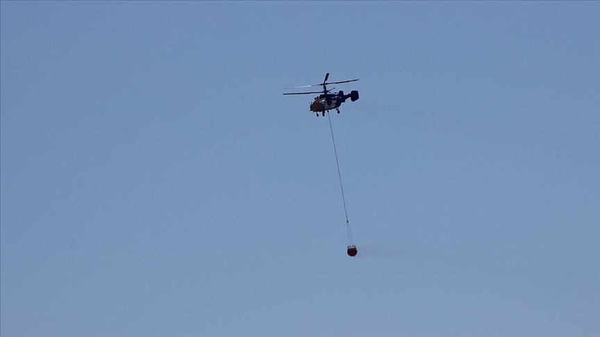 Belen'de orman yangını