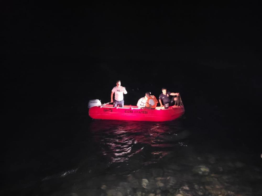 Dicle’de mahsur kalan 2 kişi kurtarıldı