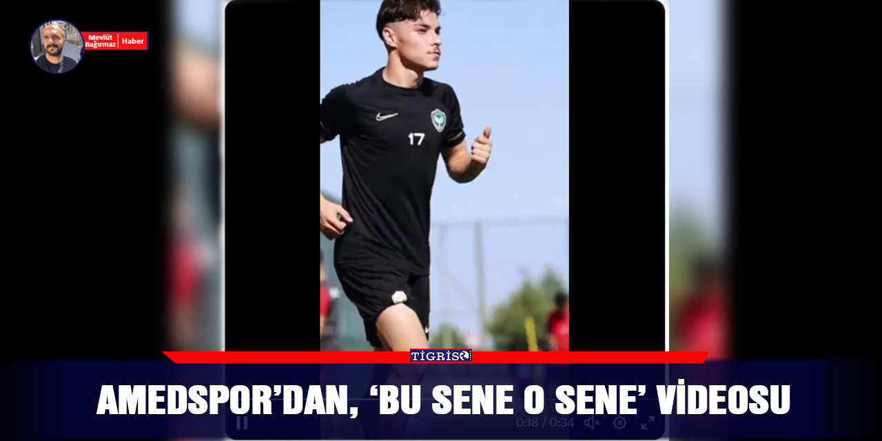 VİDEO - Amedspor’dan, ‘Bu sene o sene’ videosu