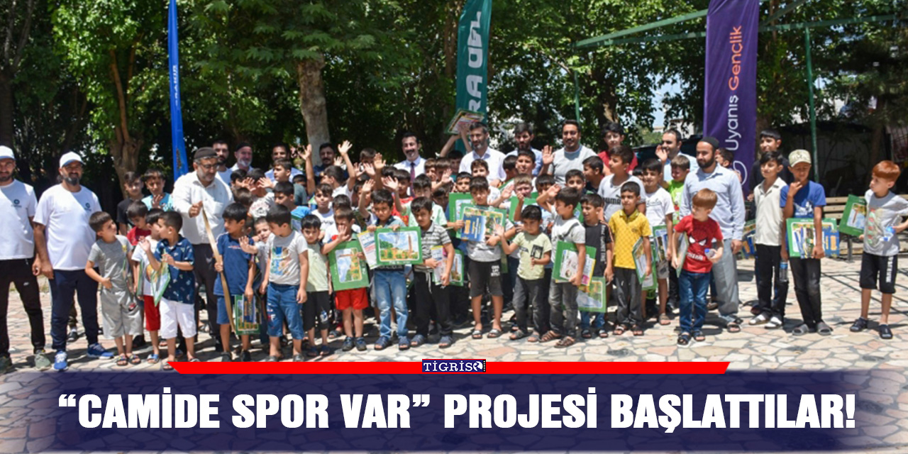 “Camide Spor Var” projesi başlattılar!