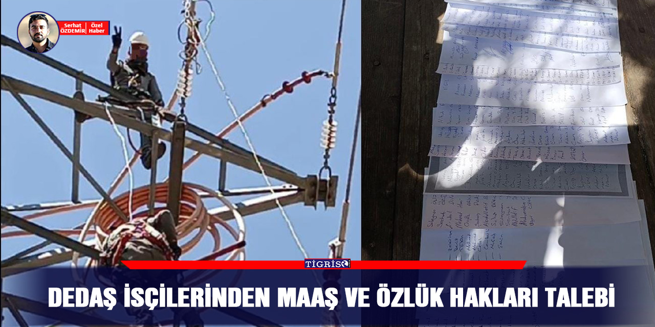DEDAŞ işçilerinden maaş ve özlük hakları talebi