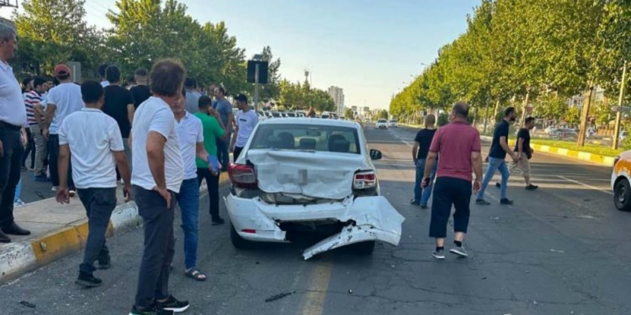 Diyarbakır’da kaza: 3 yaralı