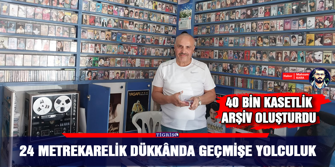 VİDEO - 24 metrekarelik dükkânda geçmişe yolculuk