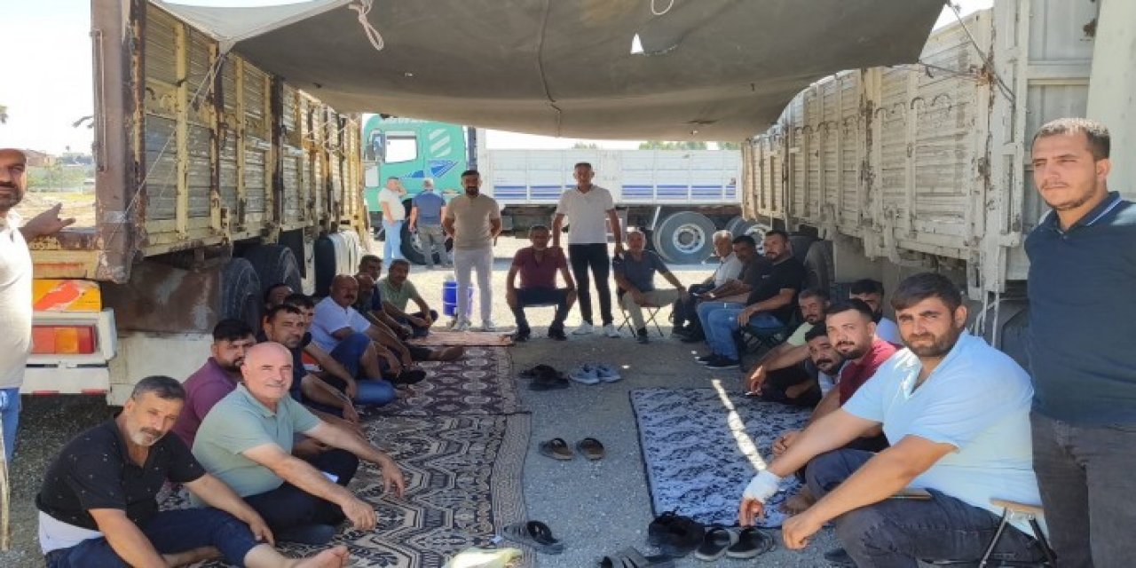 Kontak kapatan şoförlerin eylemi sürüyor