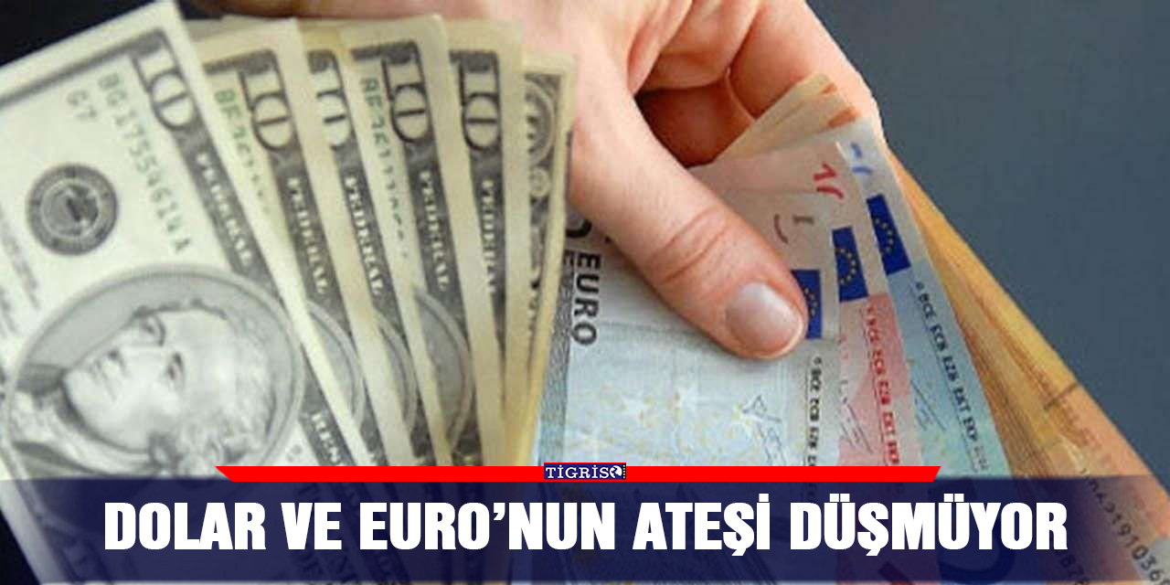 Dolar ve Euro’nun ateşi düşmüyor