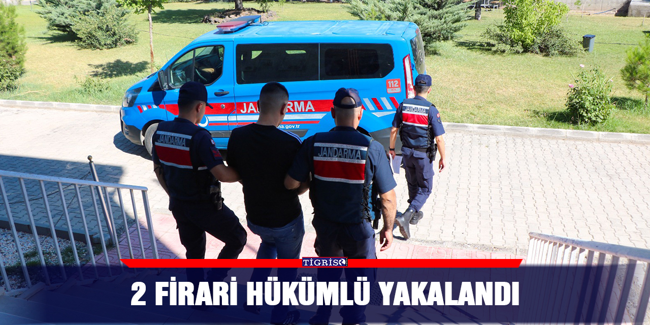2 firari hükümlü yakalandı