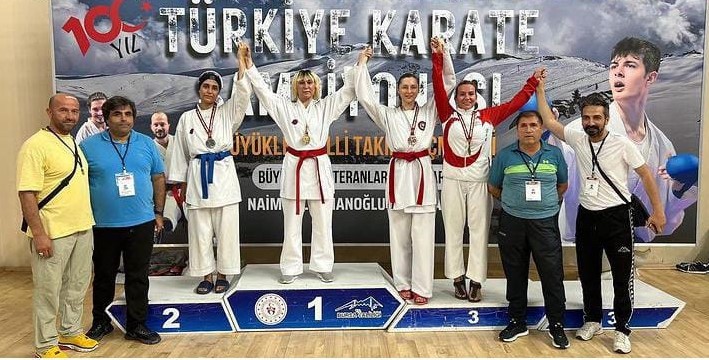 Tunceli’nin ilk kadın karatecisi, Türkiye şampiyonu