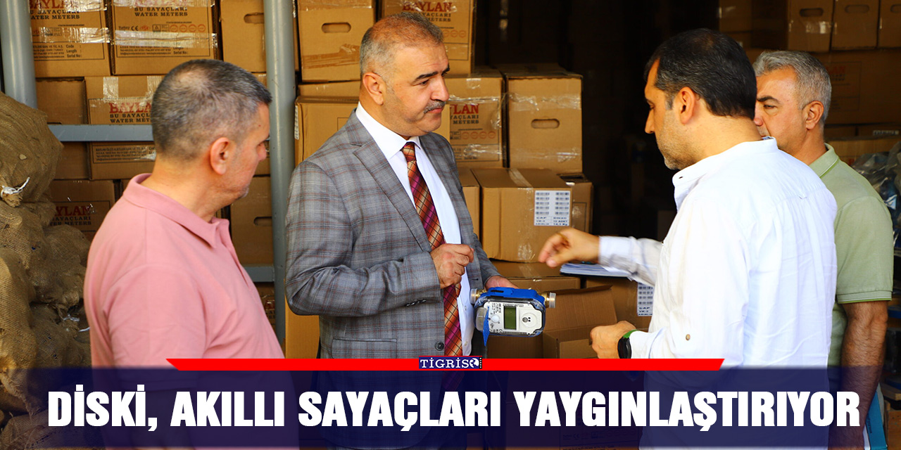 DİSKİ, akıllı sayaçları yaygınlaştırıyor