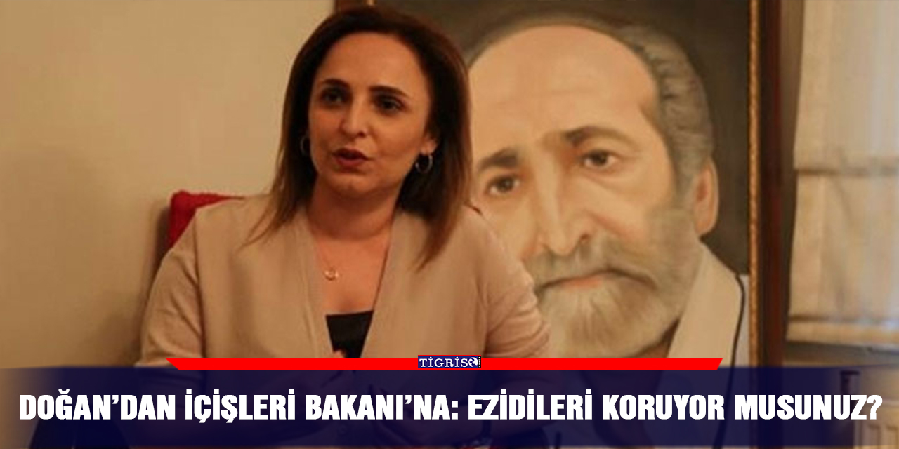 Doğan’dan İçişleri Bakanı’na: Ezidileri koruyor musunuz?