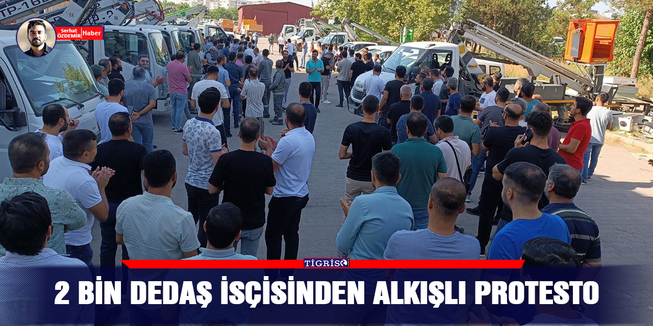 VİDEO - 2 bin DEDAŞ isçisinden alkışlı protesto
