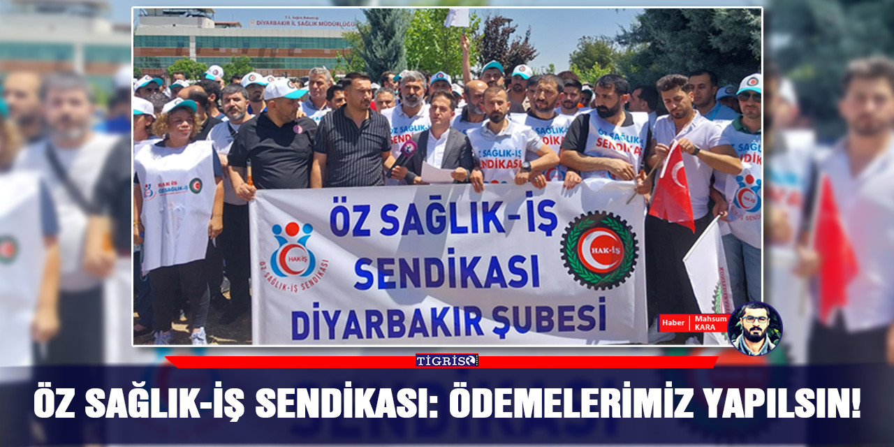VİDEO - Öz Sağlık-İş Sendikası: Ödemelerimiz yapılsın!