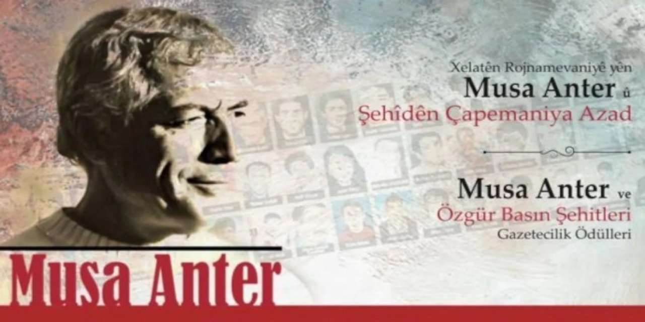 Musa Anter Gazetecilik Ödülleri başvuruları başladı