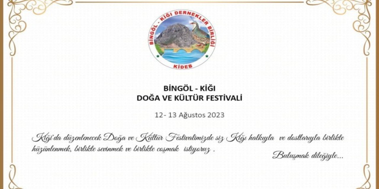 Kığı Doğa ve Kültür Festivali yasaklandı