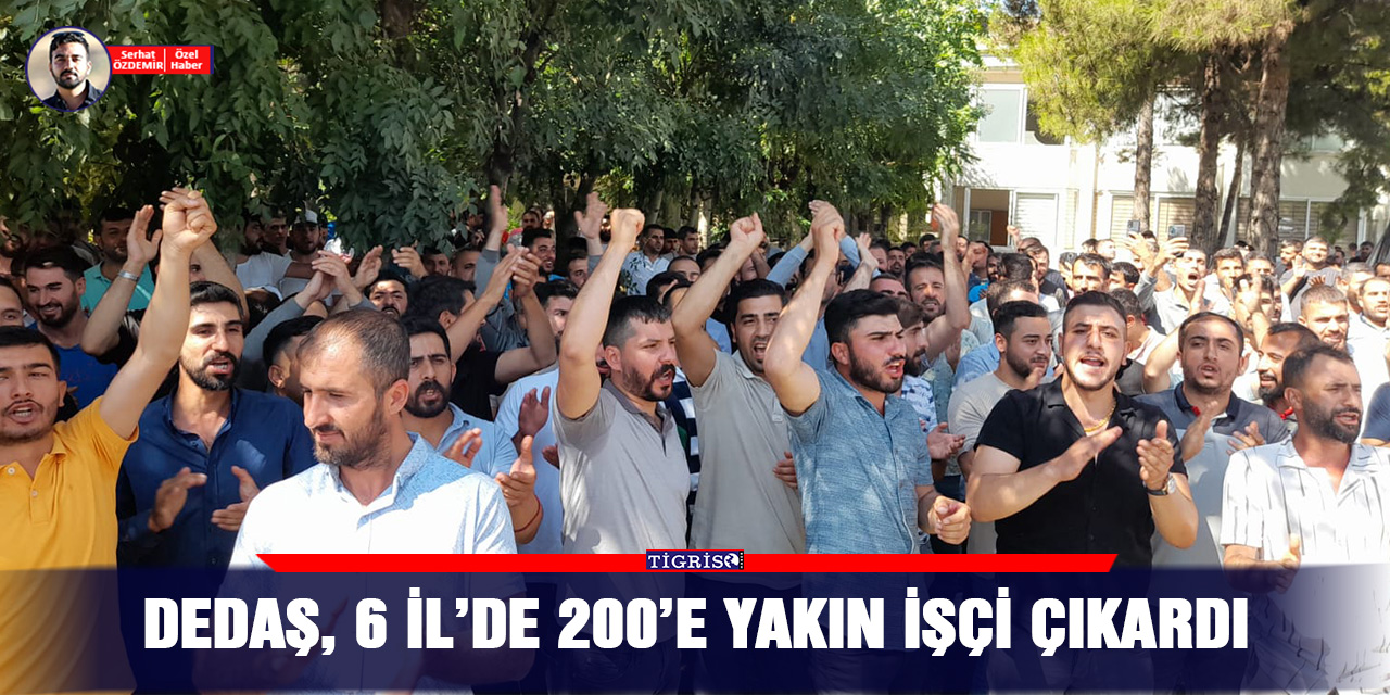 DEDAŞ, 6 İl’de 200’e yakın işçi çıkardı