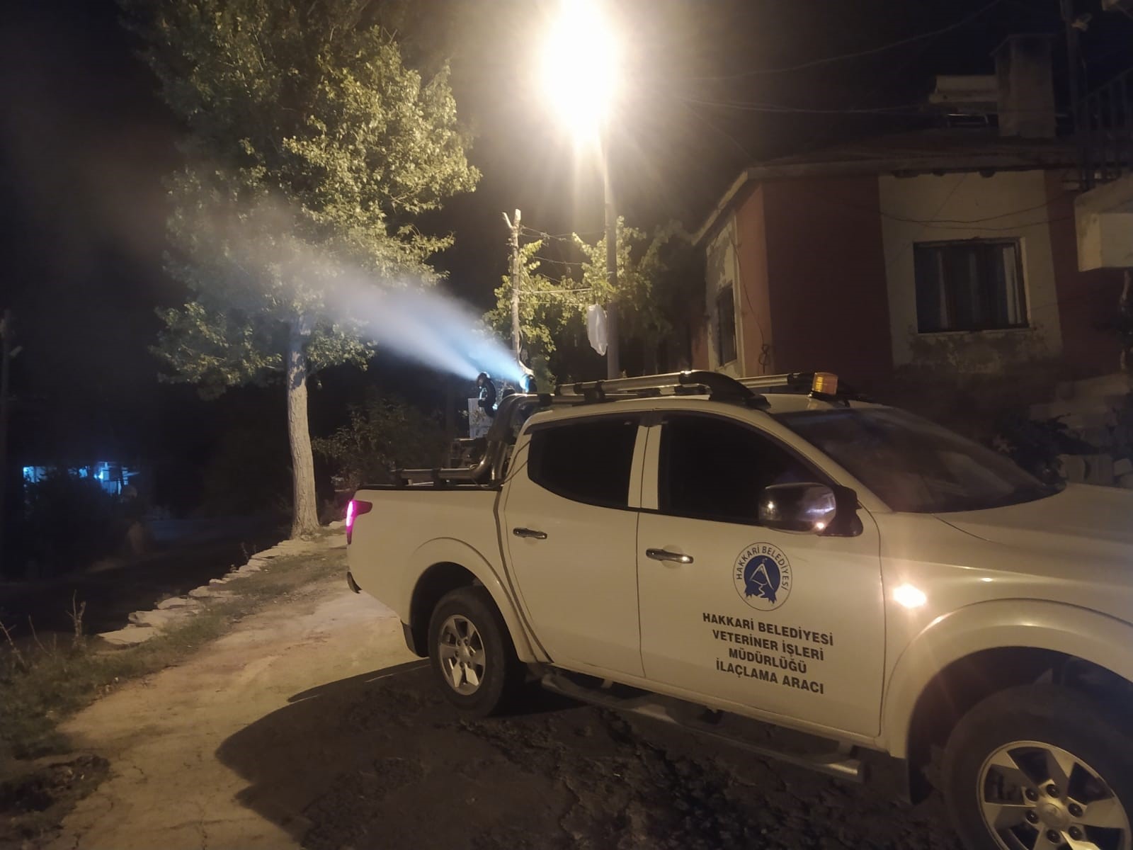 Hakkari’de sivrisinekle mücadele