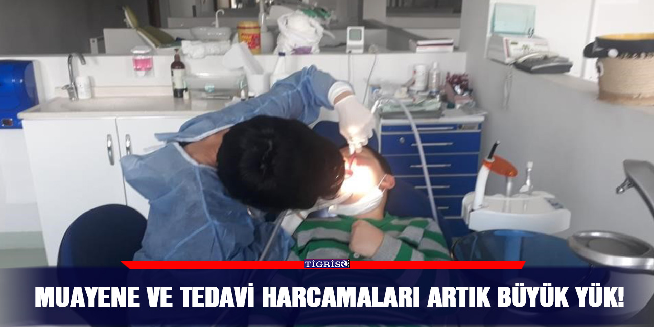 Muayene ve tedavi harcamaları artık büyük yük!