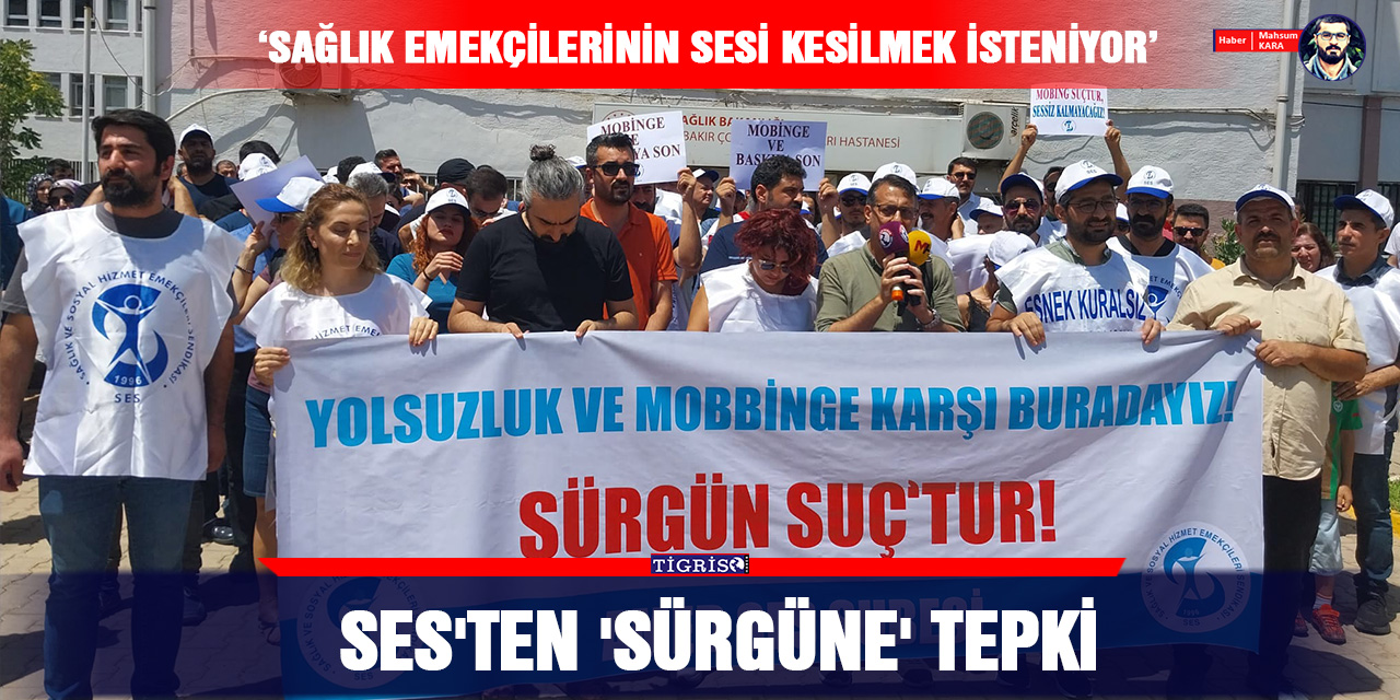 VİDEO - SES'ten 'sürgüne' tepki