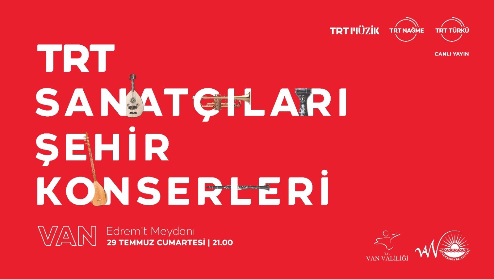 Van’da TRT sanatçısı geçidi