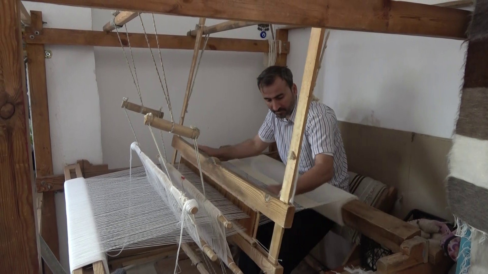 Battaniye dokumacılığında 40 yıl