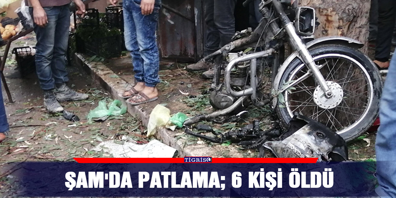 Şam'da patlama; 6 kişi öldü