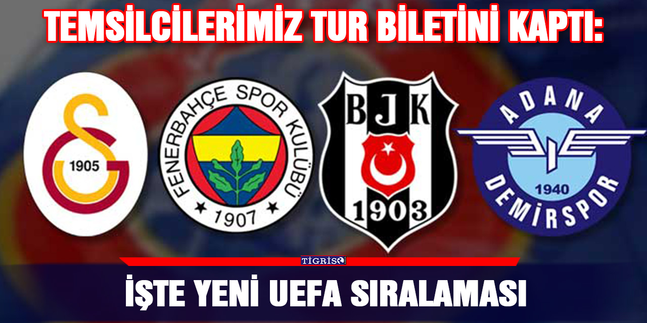 İşte yeni UEFA sıralaması