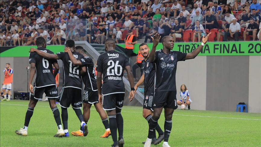 Beşiktaş'ın kadrosu belli oldu.