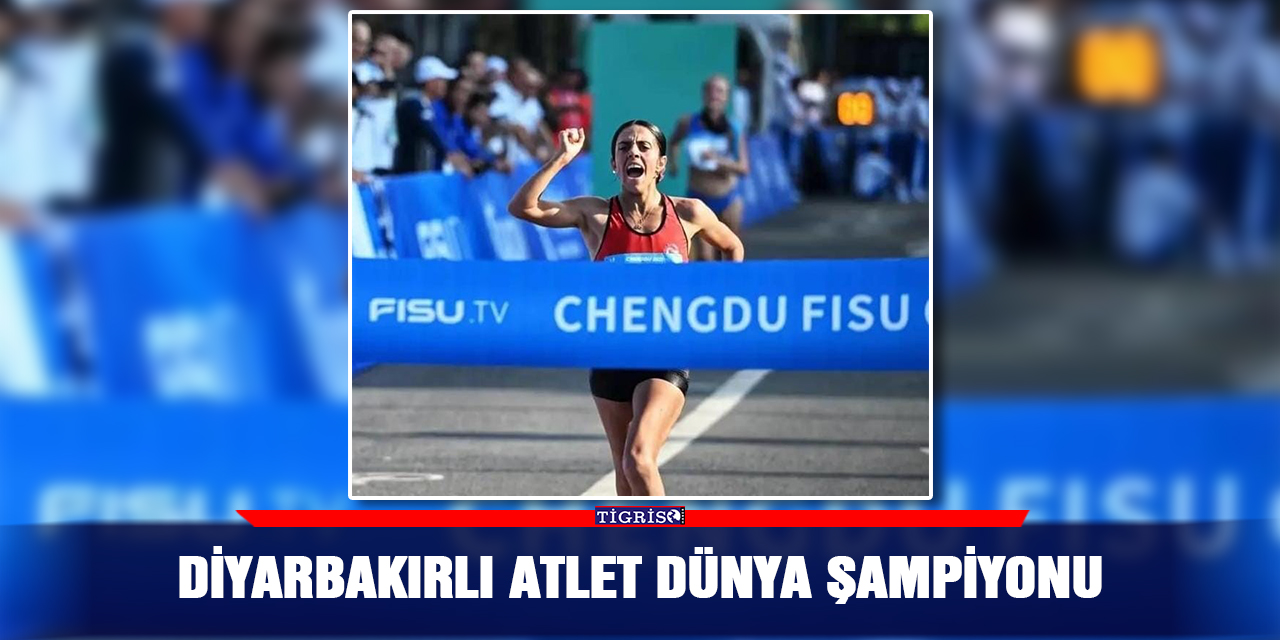 Diyarbakırlı atlet Dünya şampiyonu
