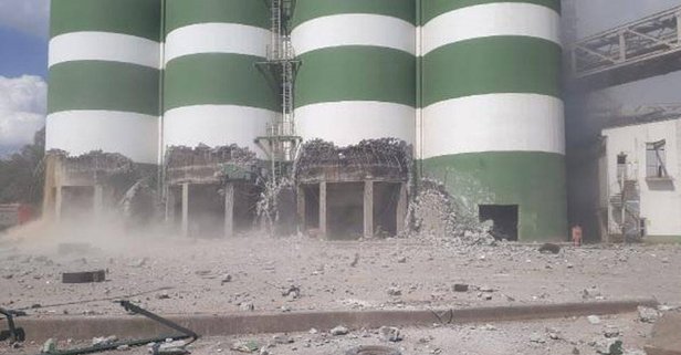 Derince'deki 75 bin ton stoğun yüzde yirmisi zarar gördü