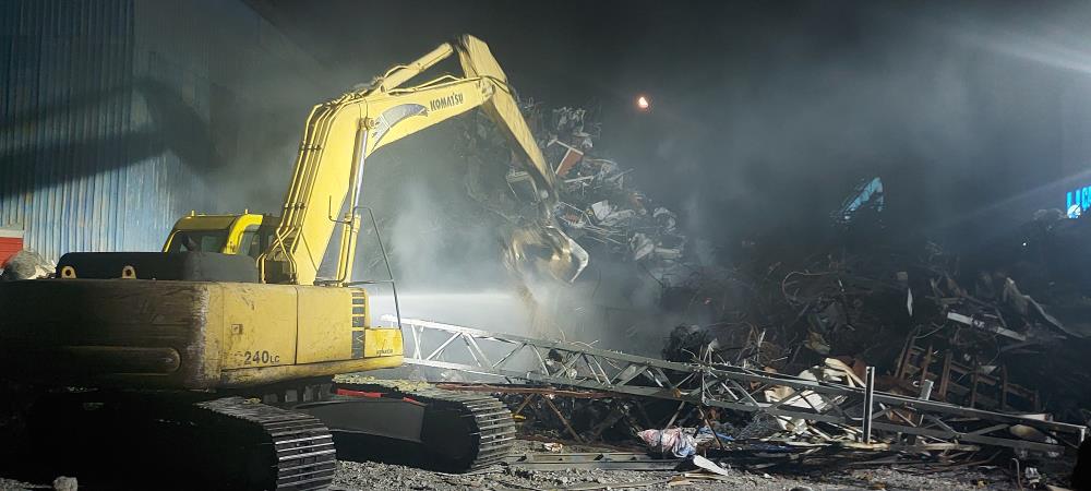 Hurdacılar Sitesi’nde yangın