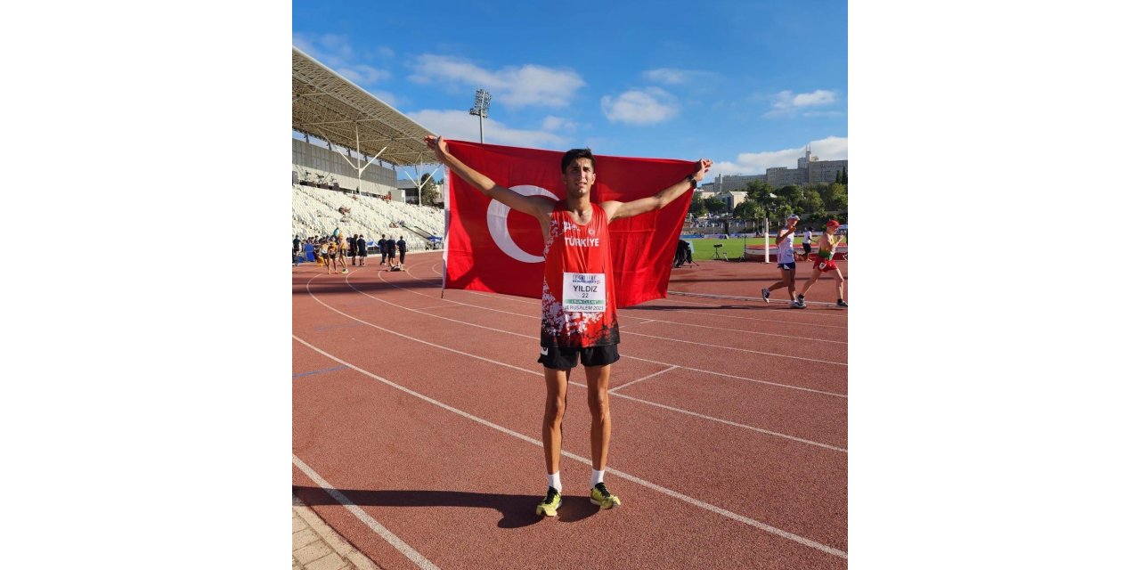 Yürüyüşte Avrupa ikincisi oldu