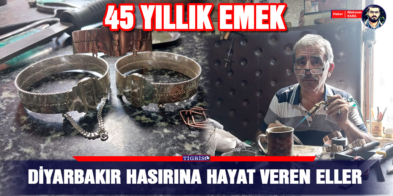 VİDEO - Diyarbakır hasırına hayat veren eller