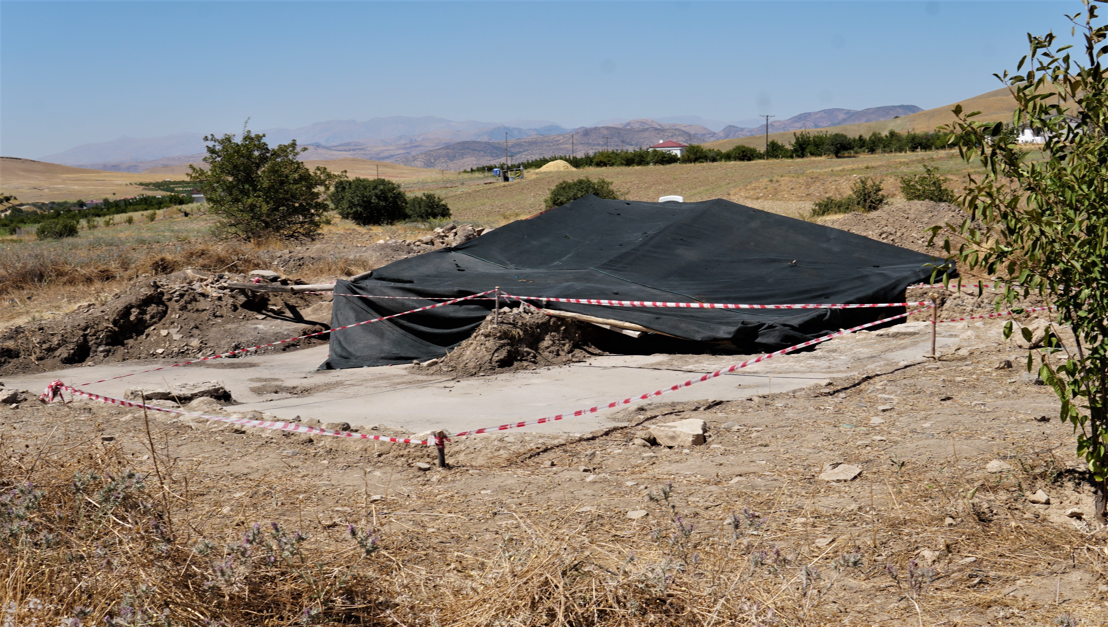 Elazığ’da Roma dönemine ait mozaik bulundu