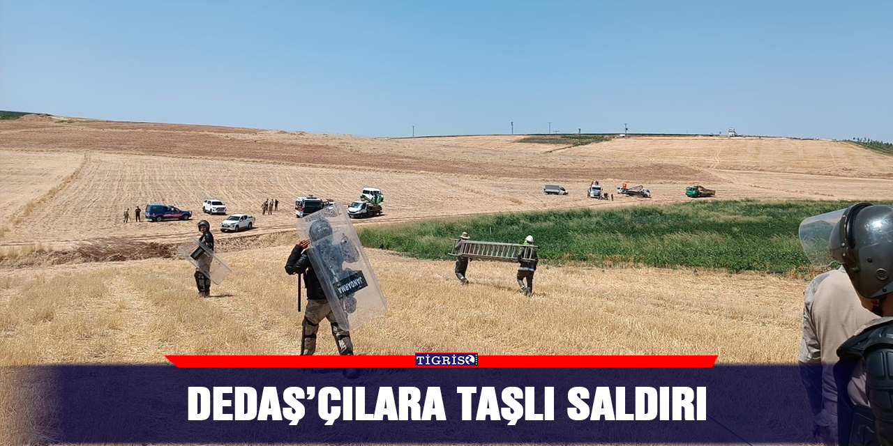 DEDAŞ’çılara taşlı saldırı