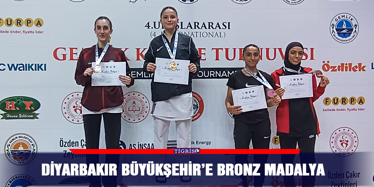 Diyarbakır Büyükşehir’e bronz madalya