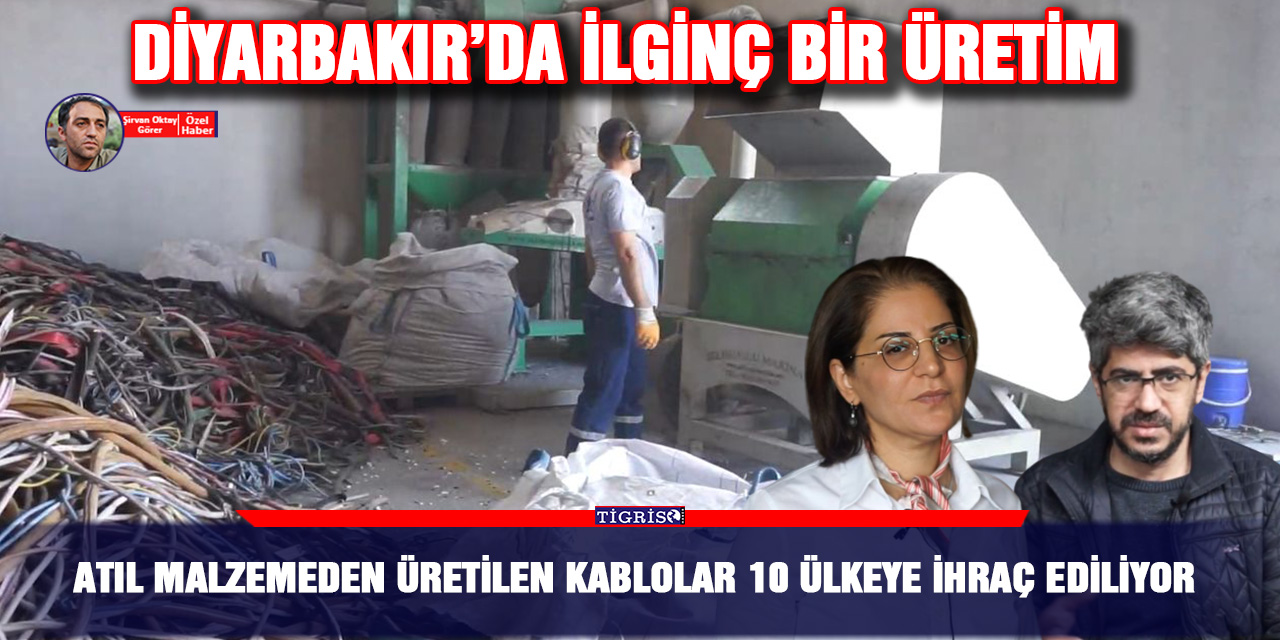 VİDEO - Atıl malzemeden üretilen kablolar 10 ülkeye ihraç ediliyor