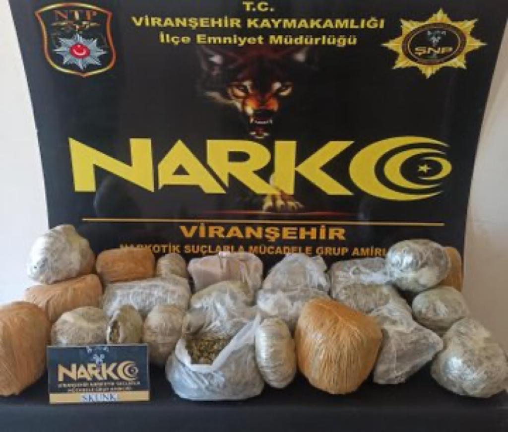 26 kilo uyuşturucu yakalandı