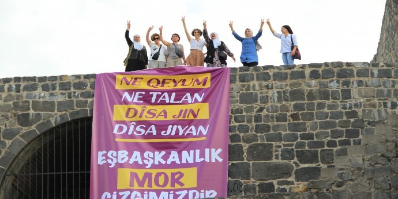 HDP’li kadınlardan kayyım protestosu