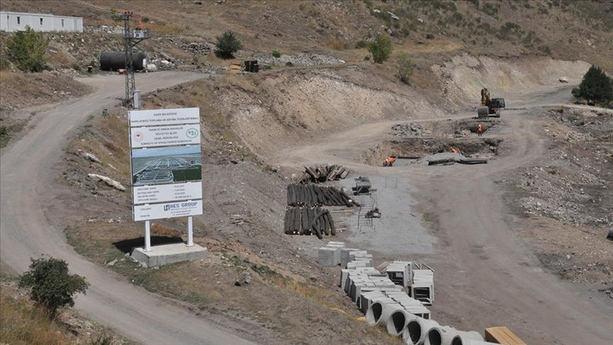 Kars'ta günde 50 bin metreküp atık su arıtılacak