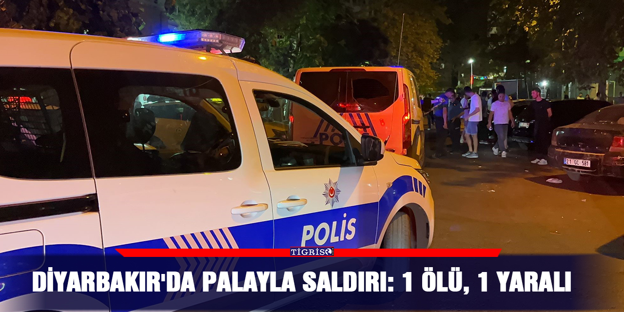 Diyarbakır'da palayla saldırı: 1 ölü, 1 yaralı