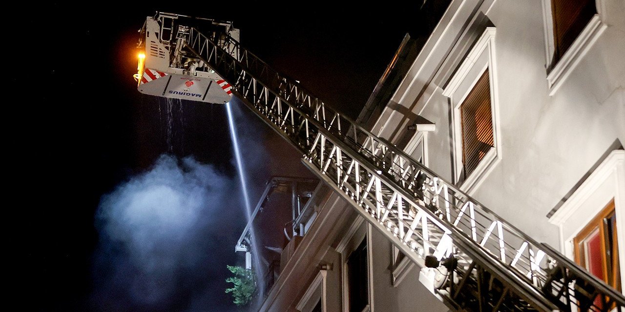 Yangından kaçtı, binadan düştü, hayatını kaybetti