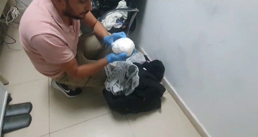 Motosikletli uyuşturucu taciri yakalandı