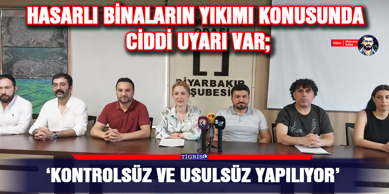 VİDEO - Hasarlı binaların yıkımı konusunda ciddi uyarı var