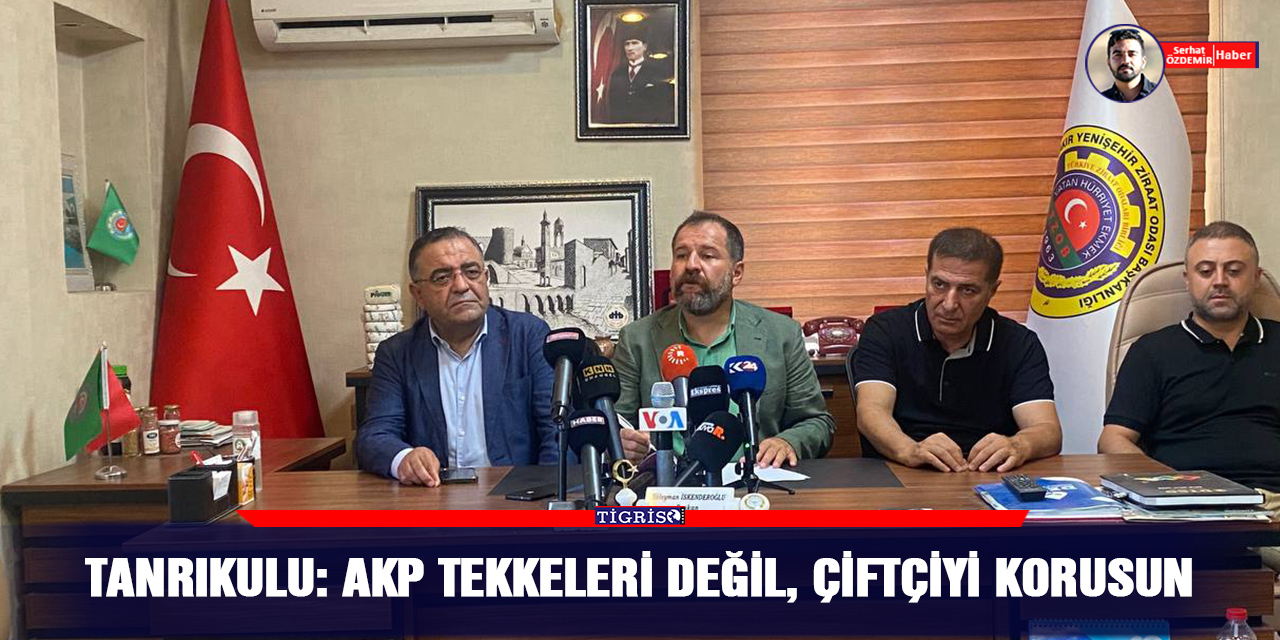 VİDEO - Tanrıkulu: AKP tekkeleri değil, çiftçiyi korusun