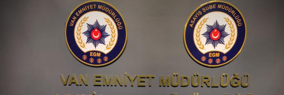 Van’da metamfetamin operasyonu