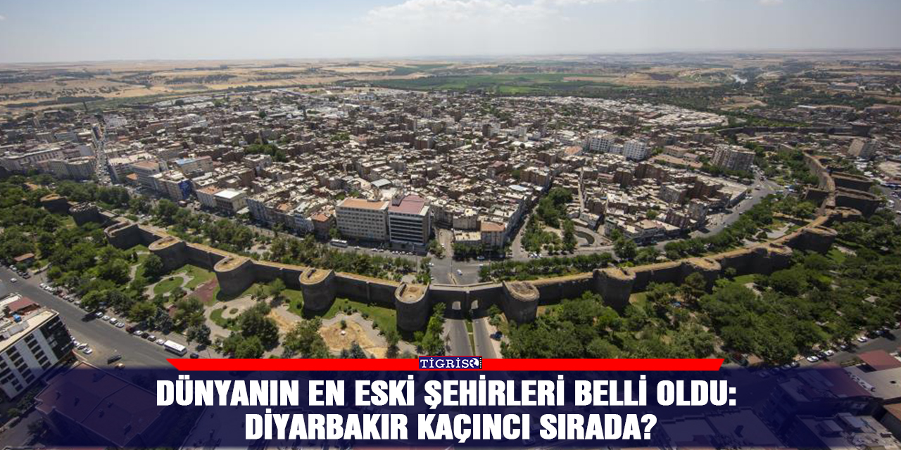 Dünyanın en eski şehirleri belli oldu: Diyarbakır kaçıncı sırada?